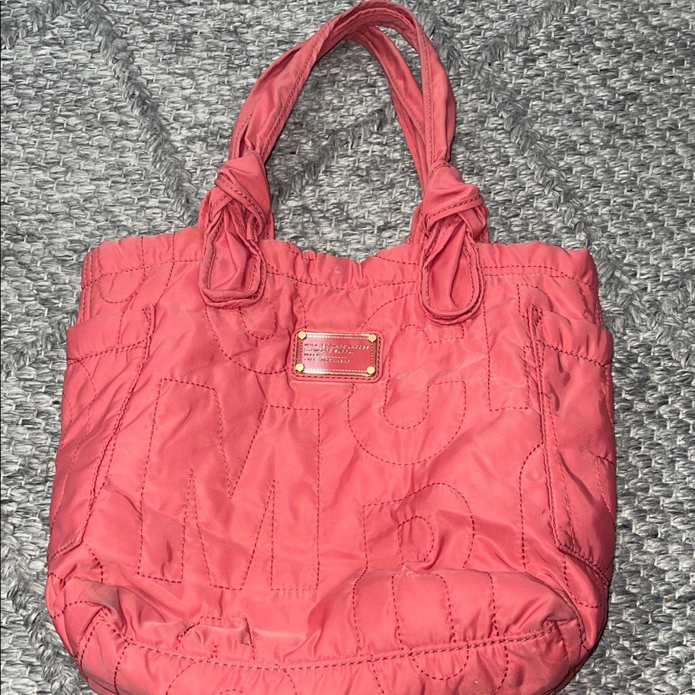 Marc Jacobs Quilted Pink Tote Bag